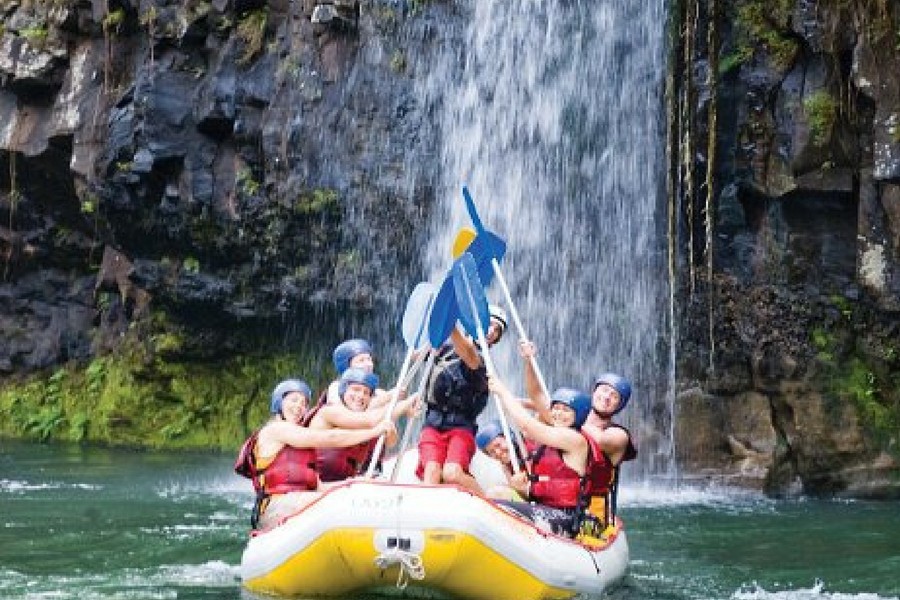 Waterfall Full-Day Tour & Barron River Rafting Package | CAG - Cairns-Tours