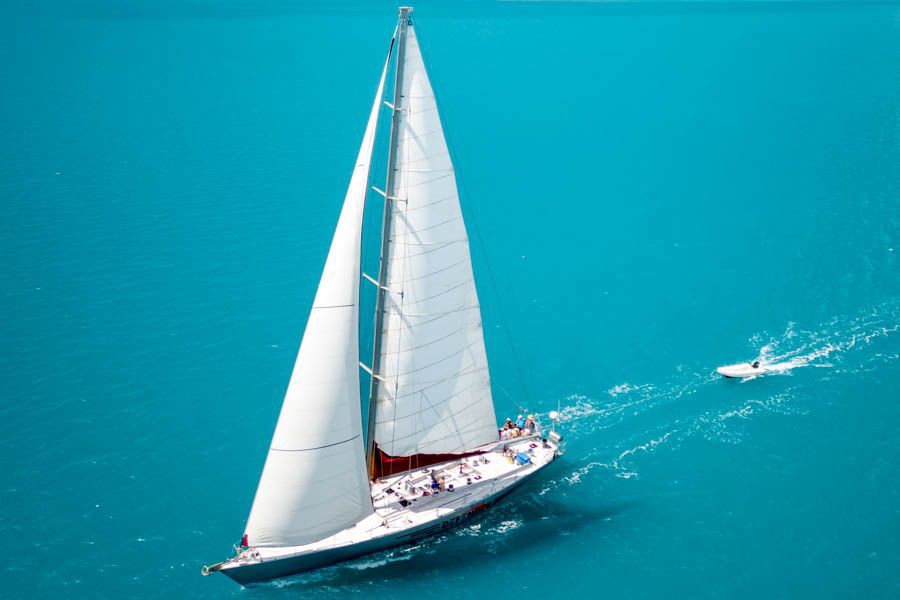 British Defender Maxi Sailing Yacht